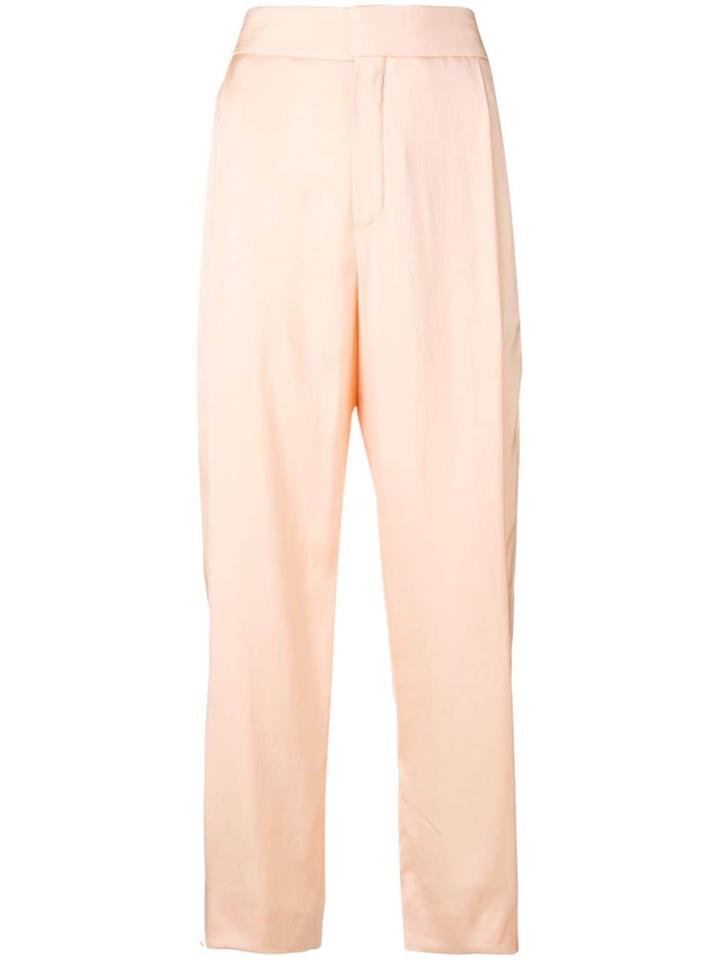 Chloé High-waisted Trousers - Pink