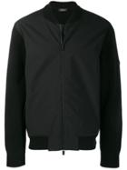 Z Zegna Basic Bomber Jacket - Black