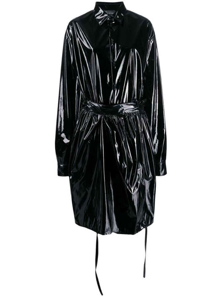 Barbara Bologna Belted Single-breasted Coat - Black