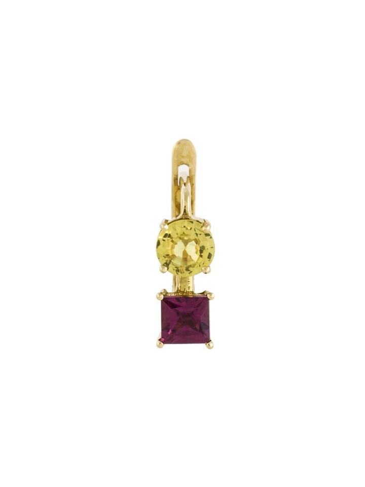 Ileana Makri Sapphire Earring, Women's, Metallic