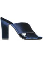 Senso Poppy Mules - Blue