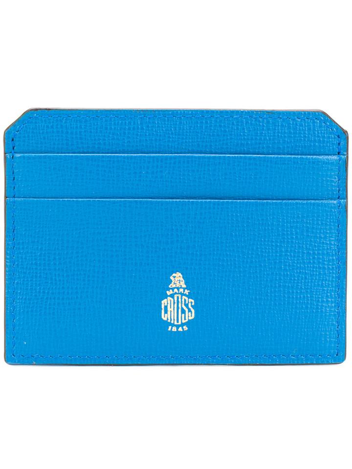 Mark Cross Card Holder - Blue