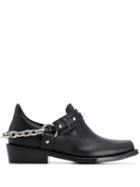 Paco Rabanne Chain Detail Boots - Black