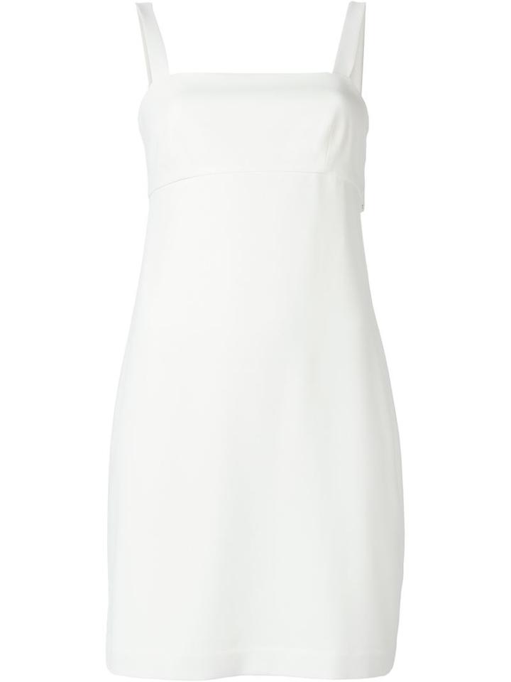 T By Alexander Wang Cut-out Bandeau Mini Dress, Women's, Size: 6, White, Polyester