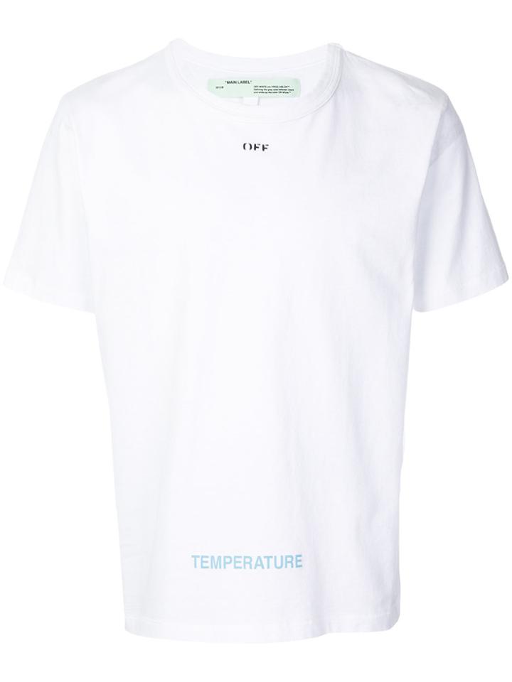 Off-white Diagonal Print T-shirt