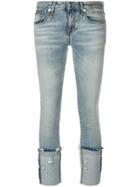 R13 Kate Skinny Jeans - Blue