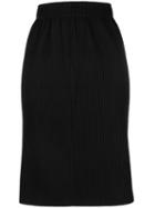 Issey Miyake Cauliflower Apoc Pencil Skirt - Black