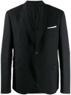 Neil Barrett Straight Fit Blazer - Black