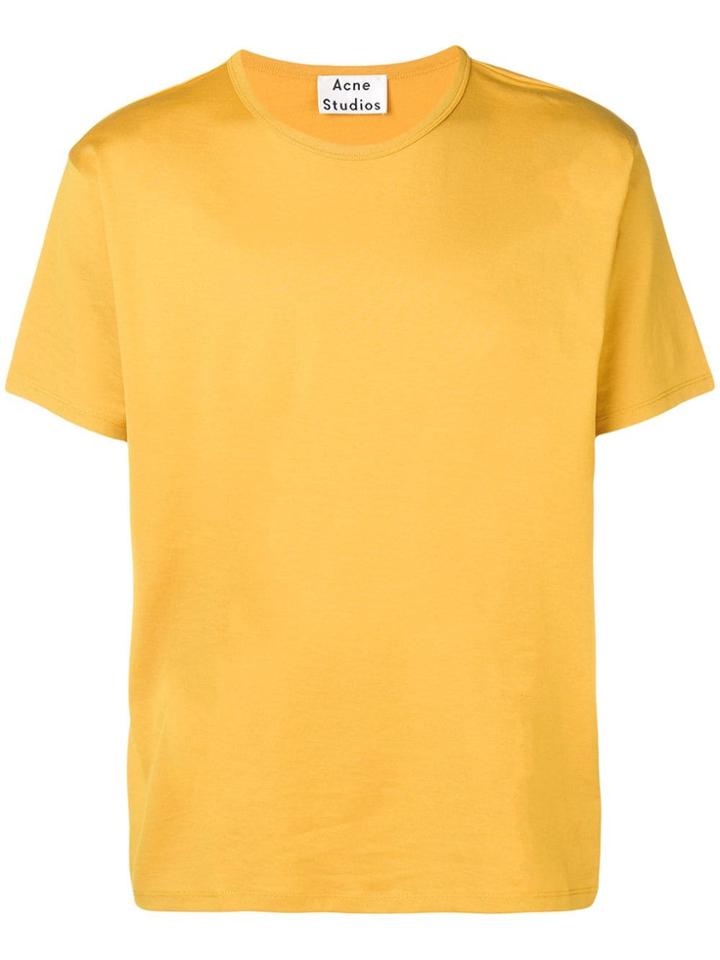 Acne Studios Niagara T-shirt - Yellow