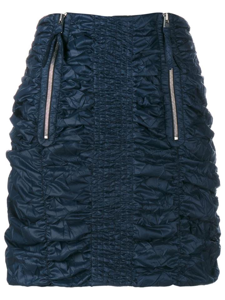 J.w.anderson Smocked Mini Skirt
