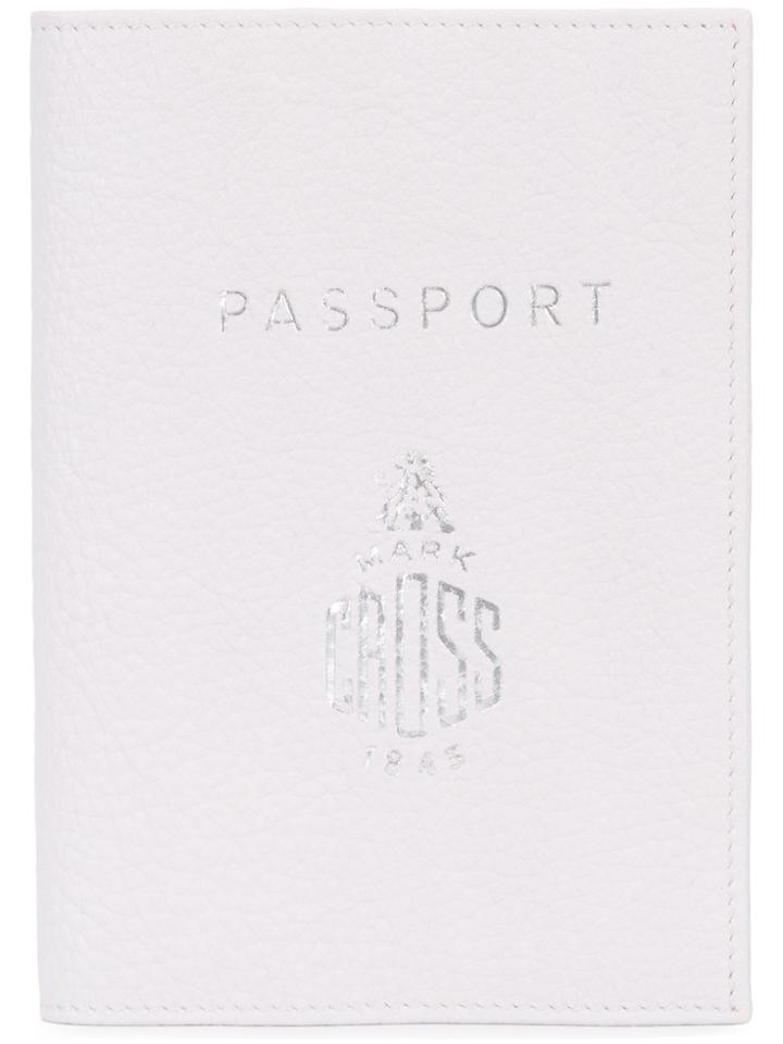 Mark Cross Passport Holder - White