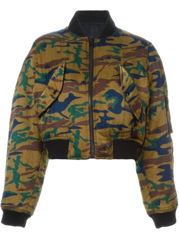 Jean Paul Gaultier Vintage Padded Reversible Bomber Jacket