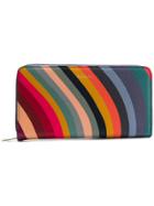 Paul Smith Black Label All-around Zipped Wallet - Blue