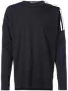 Y-3 Striped Shoulder Sweatshirt - Black
