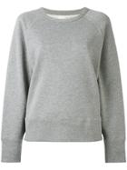Rag & Bone 'brooklyn' Back Printed Sweatshirt - Grey