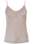 Mara Mac Silk Top - Grey
