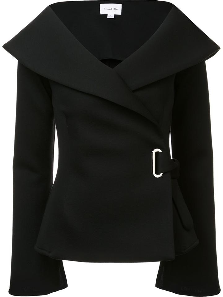 Beaufille V-neck Wrapped Blouse