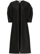 Toteme Short Sleeve Single-breasted Coat - Black