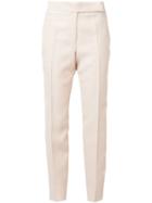 Calvin Klein Collection Pleated Tapered Cropped Trousers