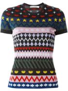 Mary Katrantzou 'pedro' Sparkle Jacquard Top - Multicolour