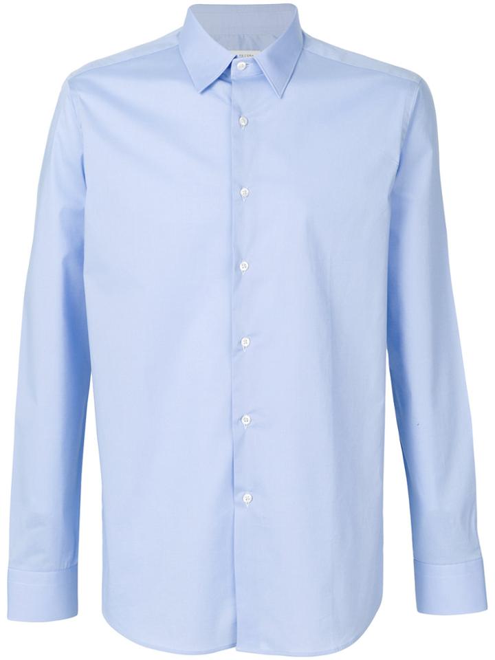 Paolo Pecora Classic Fitted Shirt - Blue