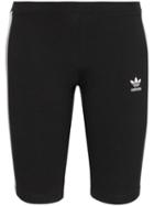 Adidas Three-stripe Cycling Shorts - Black