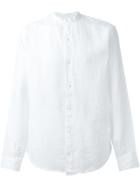 Armani Jeans Mandarin Collar Shirt - White