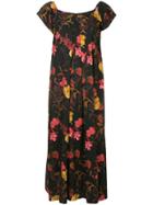 Mother Of Pearl Rachel Floral-print Dress - Black