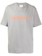 Calvin Klein Jeans Est. 1978 Logo Embroidered T-shirt - Grey