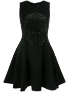 Philipp Plein Skull Patch Mini Dress - Black