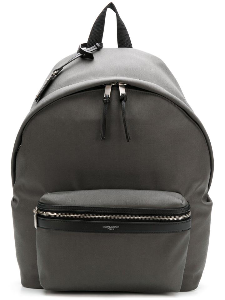 Saint Laurent Oversized Backpack - Grey