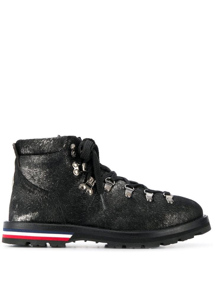 Moncler Blanche Ankle Boots - Black