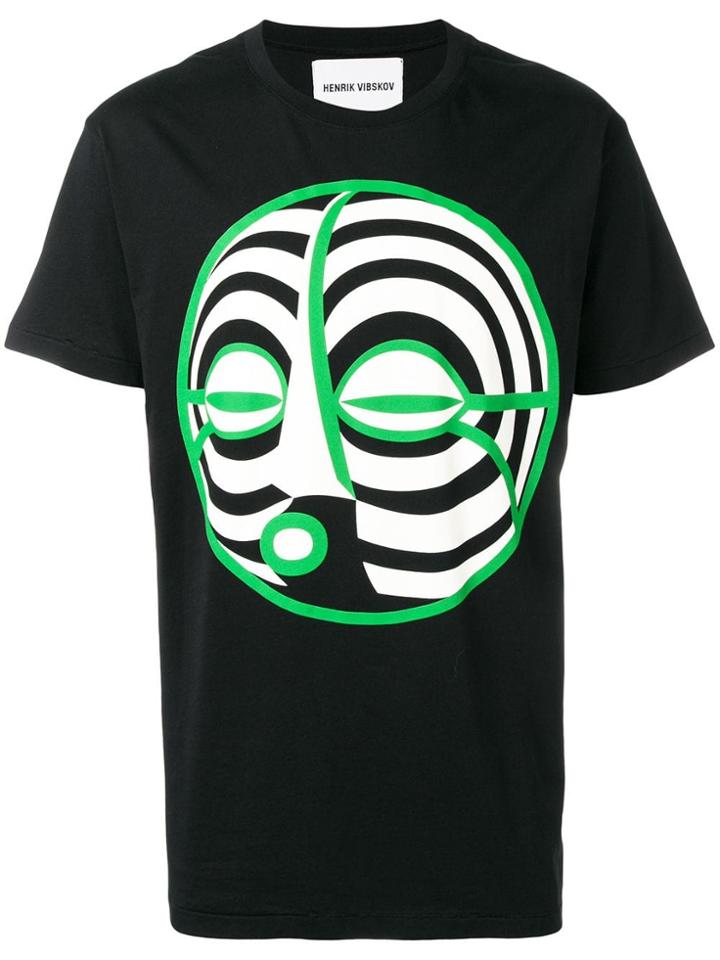 Henrik Vibskov Breath Printed T-shirt - Black