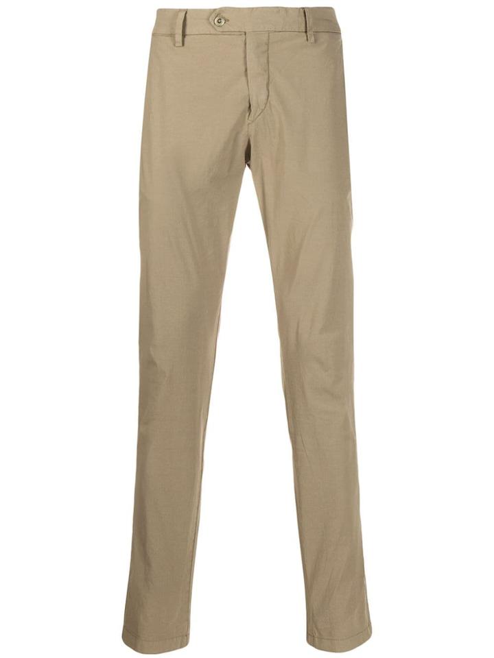 Be Able Slim-fit Trousers - Neutrals