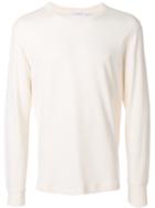 Sunspel Crew Neck Jumper - Nude & Neutrals