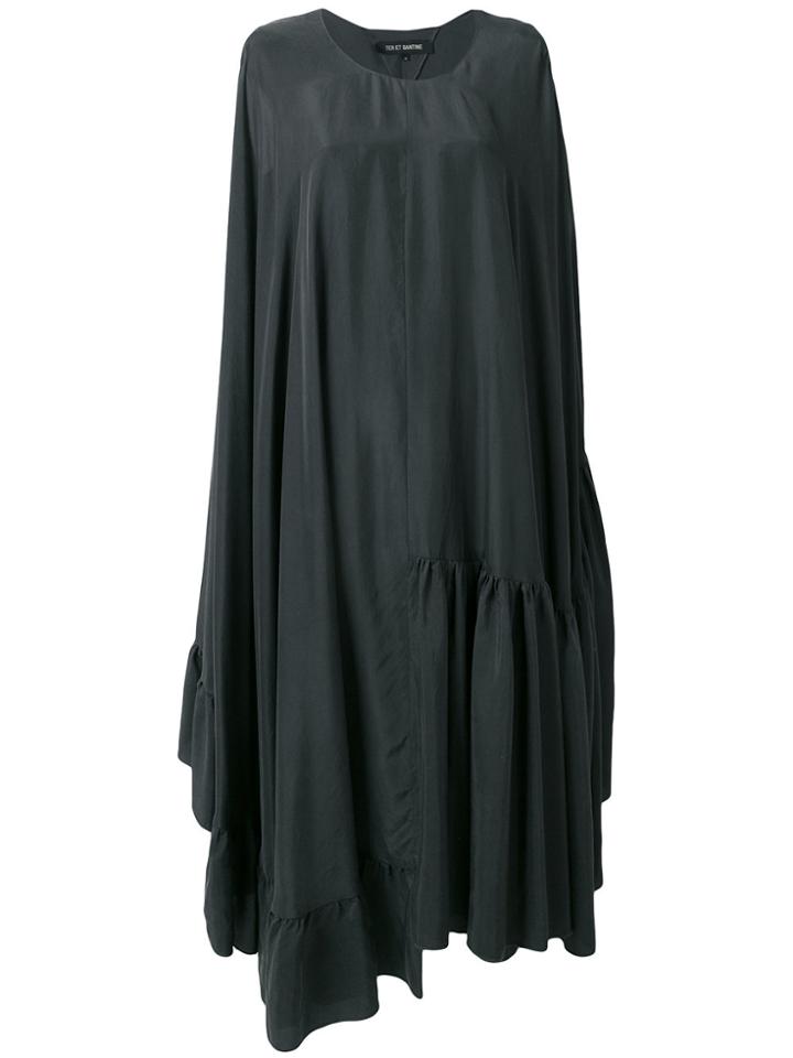Ter Et Bantine Tiered Sleeveless Maxi Dress - Grey