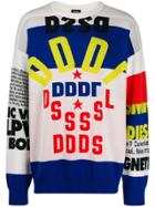 Diesel Double Knit Jacquard Sweater - White