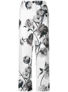 F.r.s For Restless Sleepers Floral Print Trousers - White