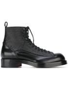 Dsquared2 Pull Tab Ankle Boots - Black