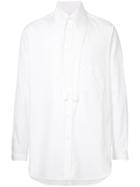 Yohji Yamamoto Long Collar Shirt - White