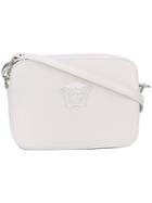 Versace - Palazzo Medusa Shoulder Bag - Women - Leather - One Size, White, Leather