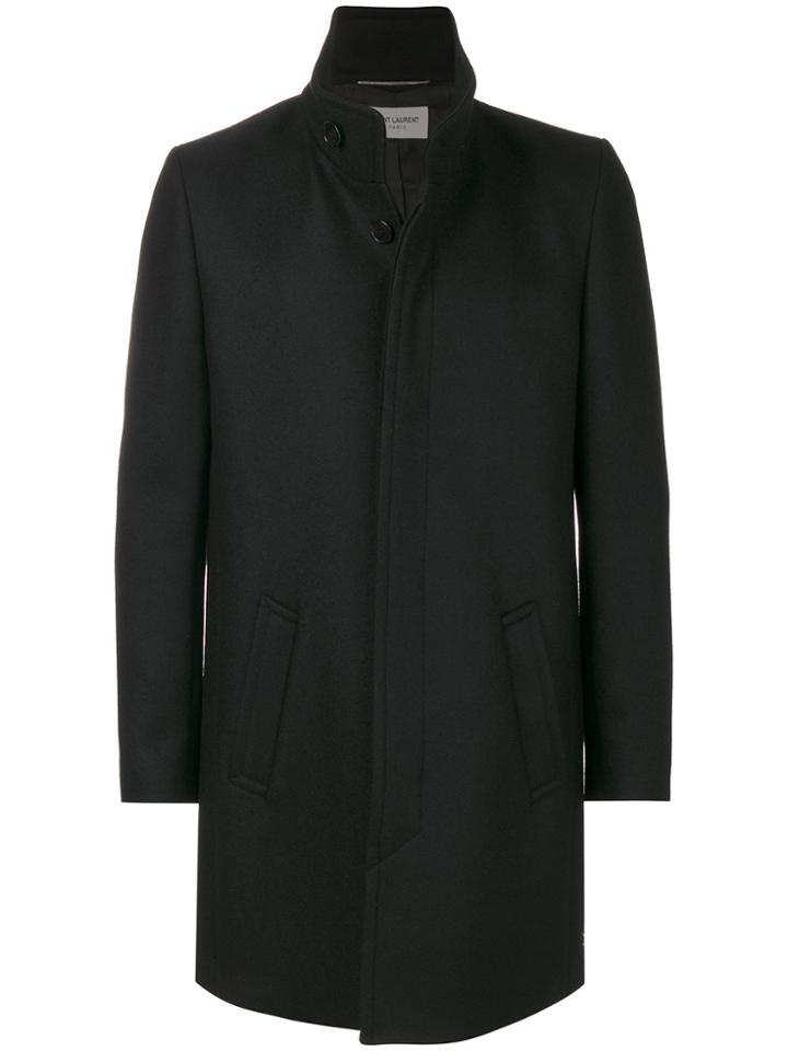 Saint Laurent Classic Coat - Black