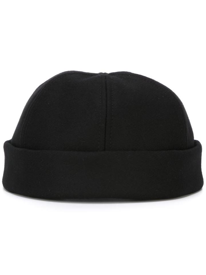 Ami Alexandre Mattiussi 'miki' Beanie, Men's, Black, Cotton/polyamide/polyester/wool