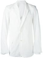 Wardrobe Narrow Lapel Jacket - Men - Cotton - S, White, Cotton, Takahiromiyashita The Soloist