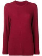 Holland & Holland Crew Neck Jumper - Red
