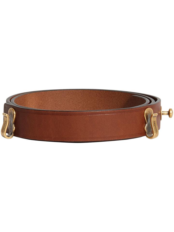 Burberry Bridle Leather Belt - Brown