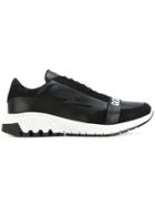 Neil Barrett Thunderbolt Urban Runner Sneakers - Black