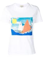Isa Arfen Sails Print T-shirt - White
