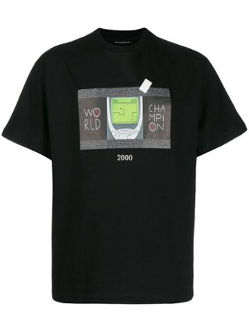 Throwback. Snake T-shirt - Black