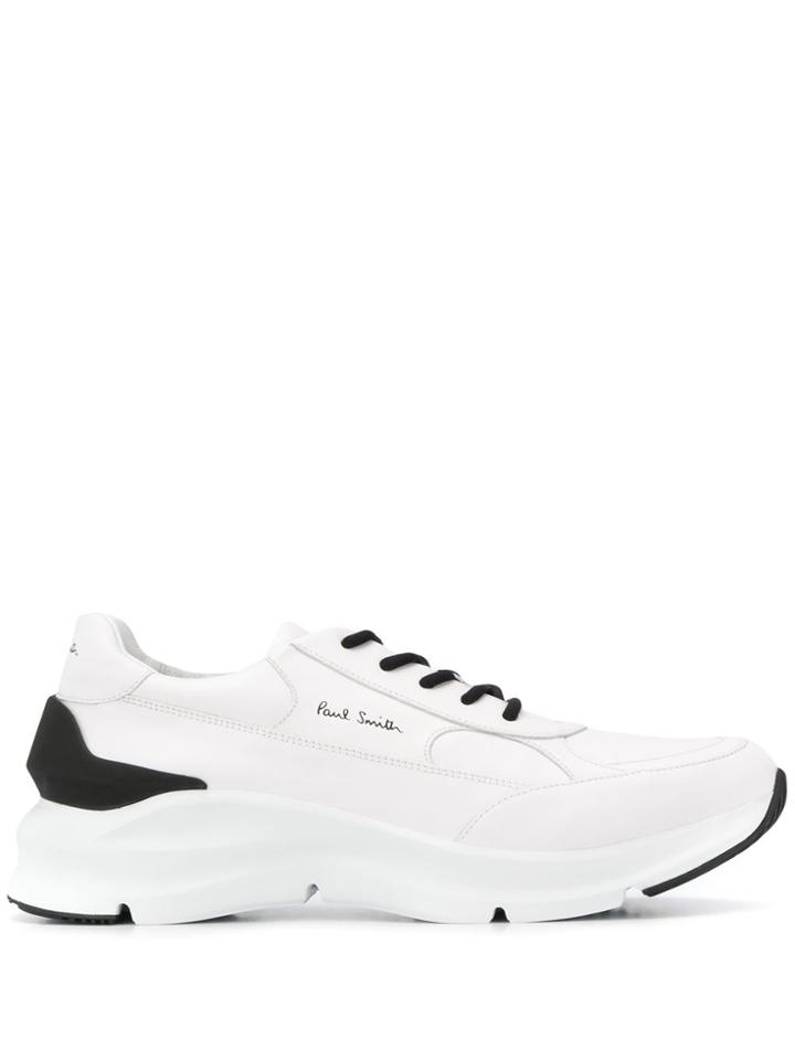 Paul Smith Logo Low-top Sneakers - White